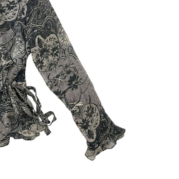 Vintage Y2K iCE Petite wrap blouse - Picture 8 of 11